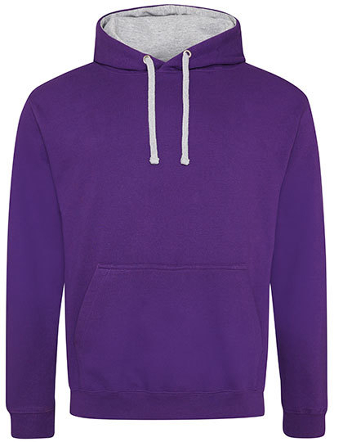 purple / heather grey