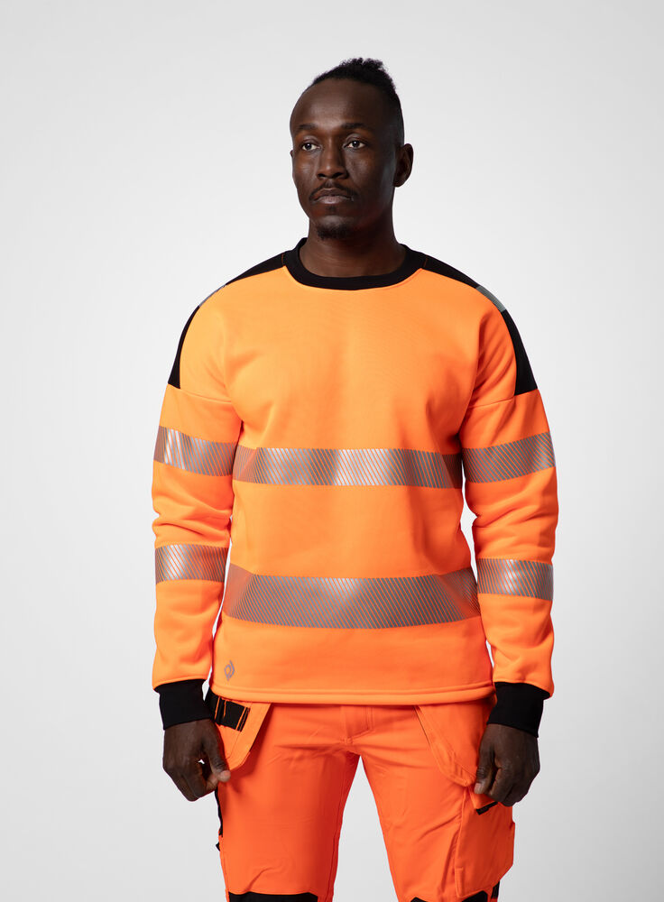 ProJob Sweatshirt EN ISO 20471 Klasse 3/2 6108
