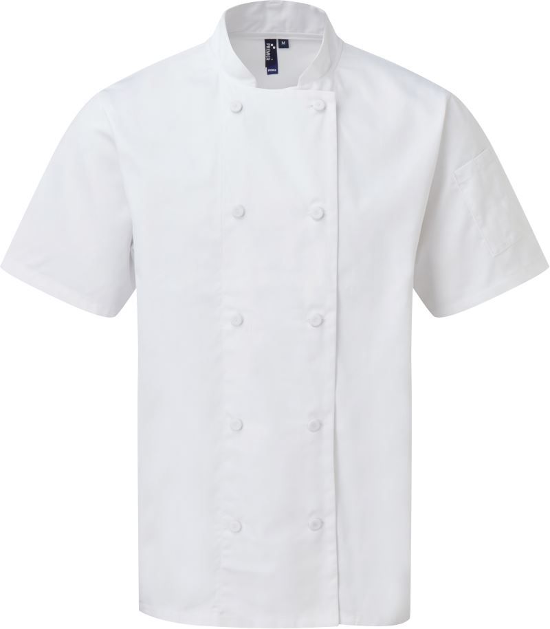 Kochjacke kurzarm Coolchecker® PREMIER PR902