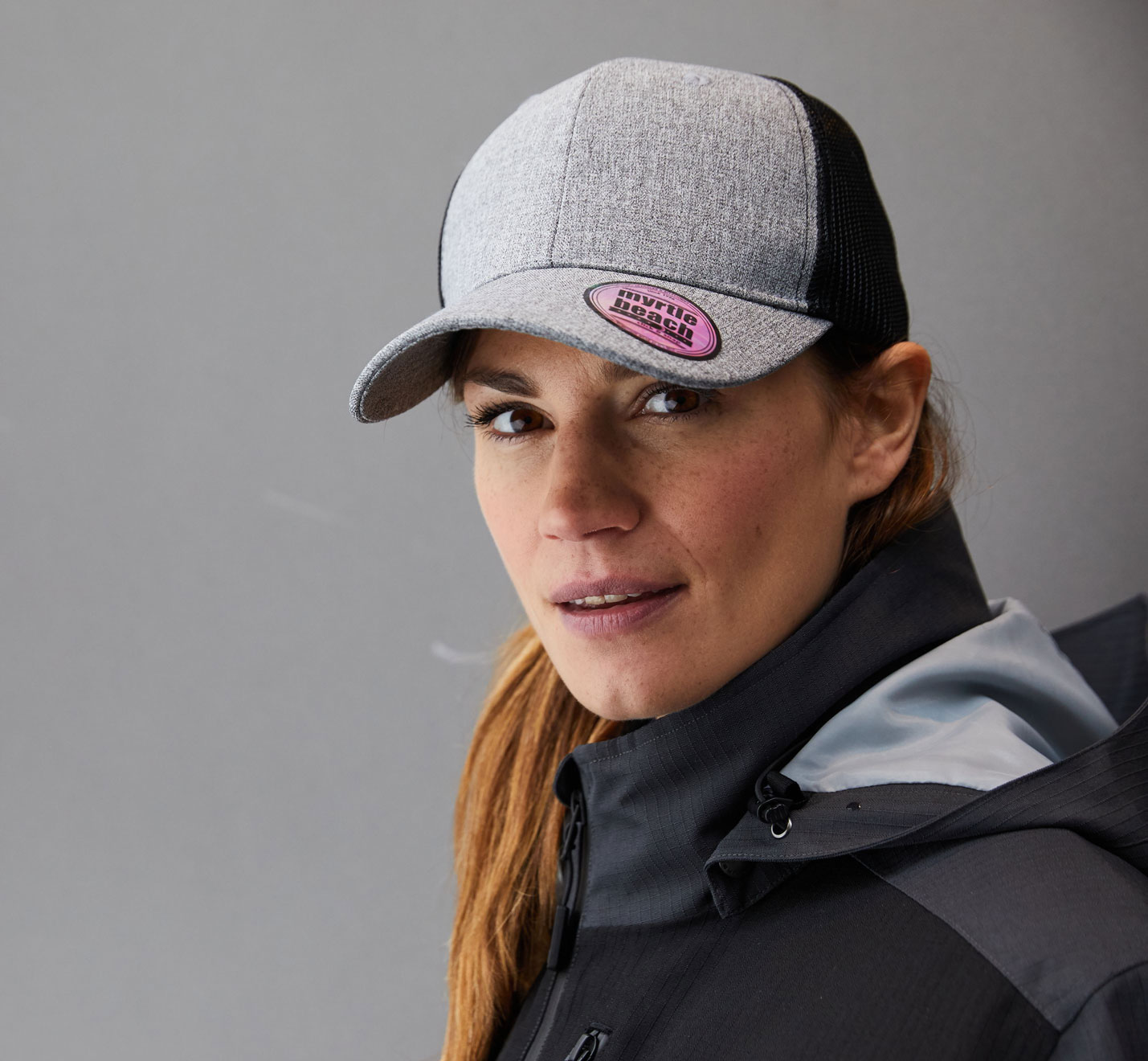 6 Panel Mesh Kappe Myrtle Beach MB6244