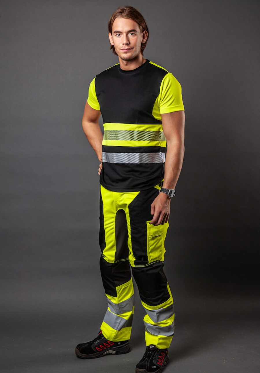 ProJob 6513 Arbeitshose Stretch EN ISO 20471 Klasse 2