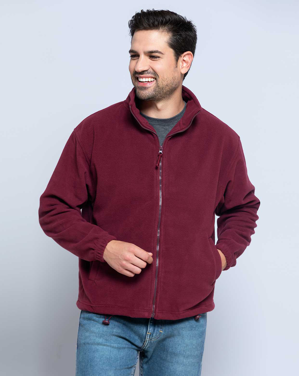 Men Fleece Jacket JHK 800