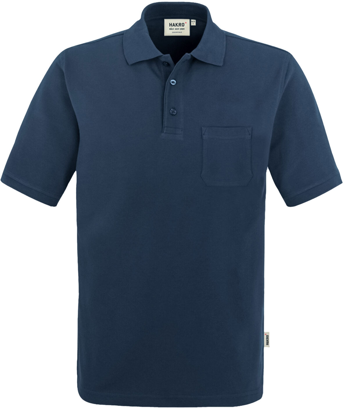 Hakro Pocket-Poloshirt Top 0802 marine