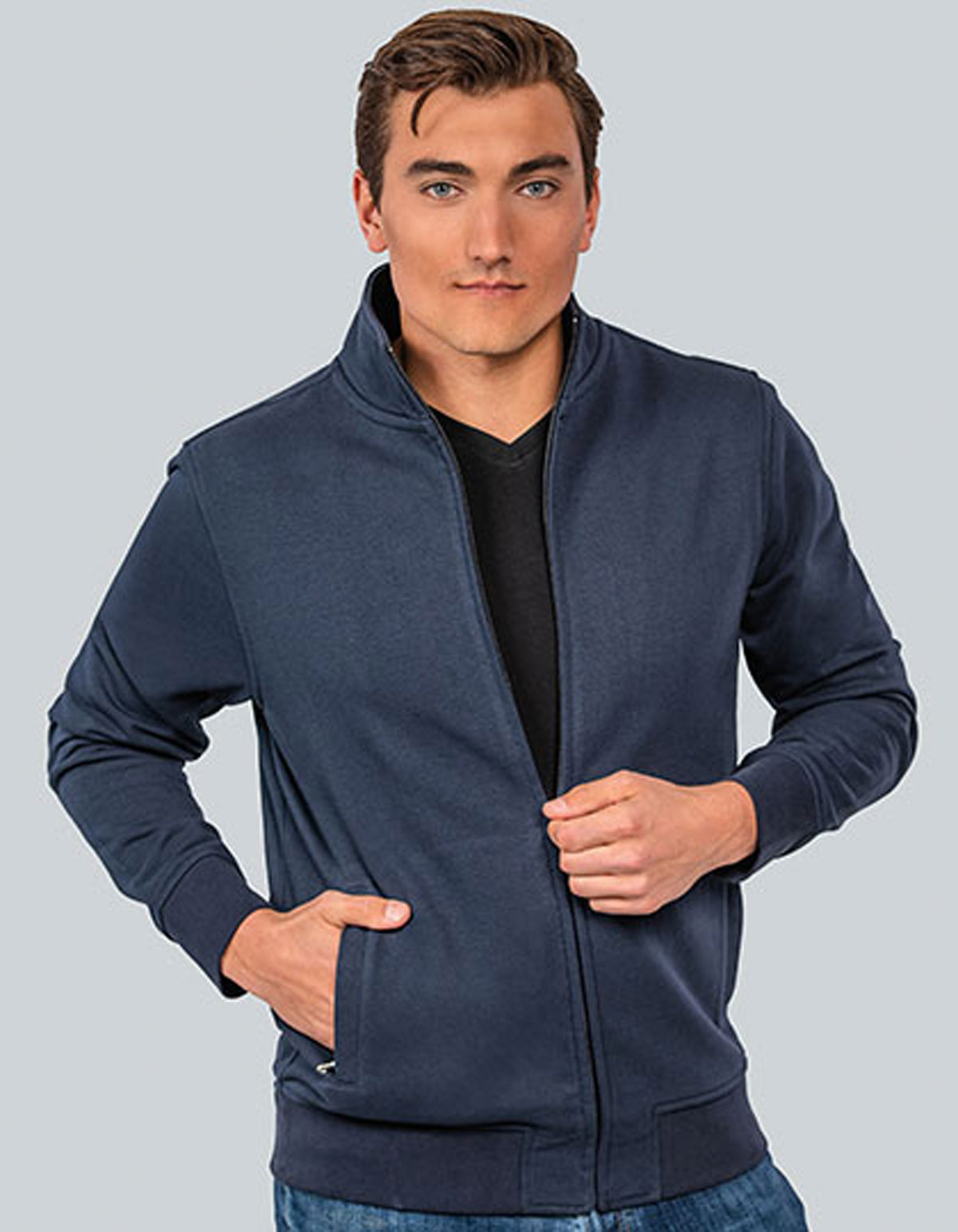 Men´s Premium Full-Zip Sweat Jacket HRM1001