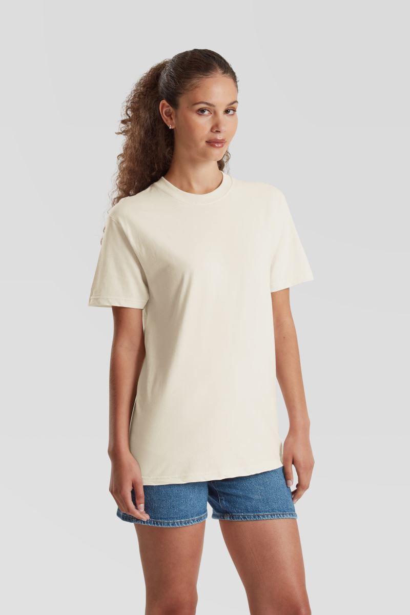 Schweres Bio T-Shirt Fruit of the Loom 1362