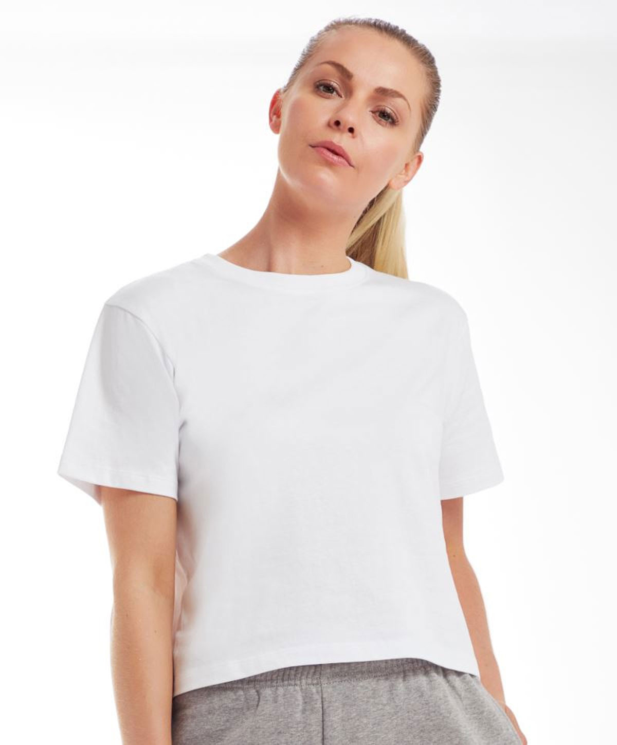 Women's Cropped Heavy T Mantis M198