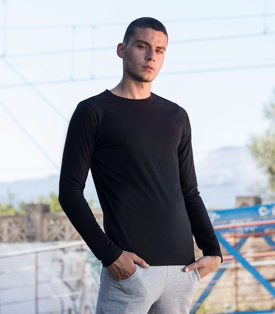 Men´s Feel Good Long Sleeved Stretch T SF124
