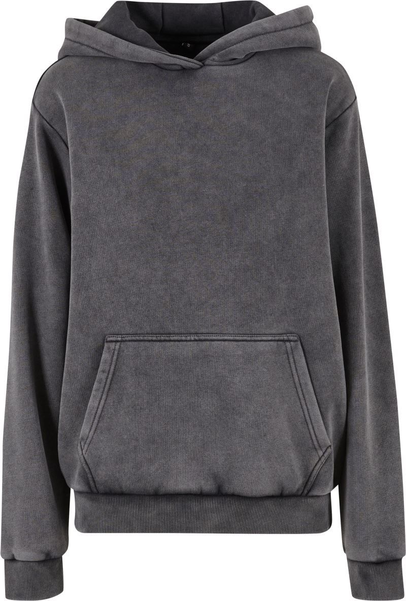 Ladies Vintage Heavy Hoody Stonewash Build Your Brand BY298