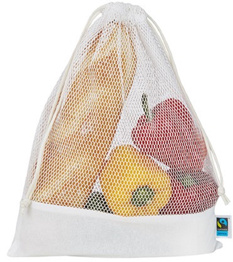 Fairtrade Cotton Mesh Bag Printwear XT1100