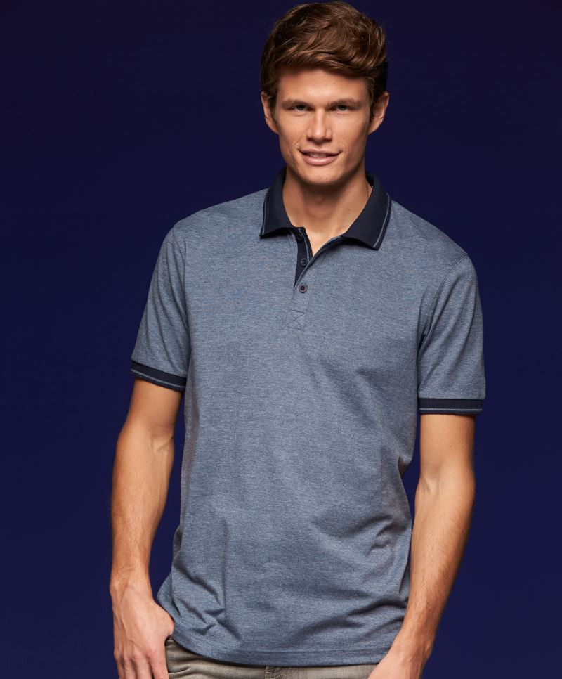 Men's Heather Polo JN706