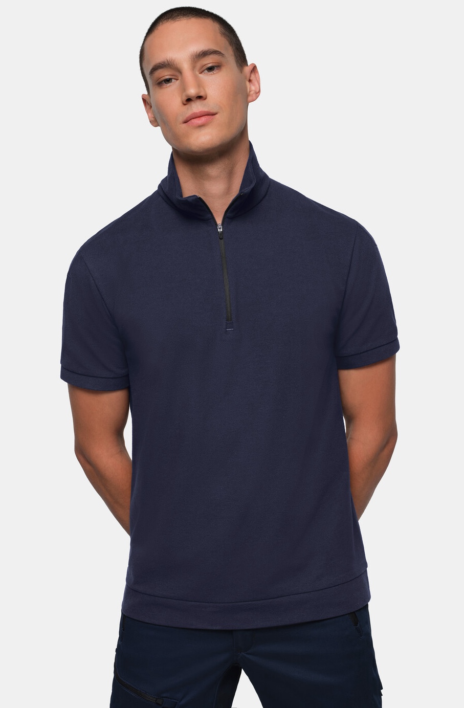 HAKRO Zip-Shirt Piqué MIKRALINAR® ECO 534