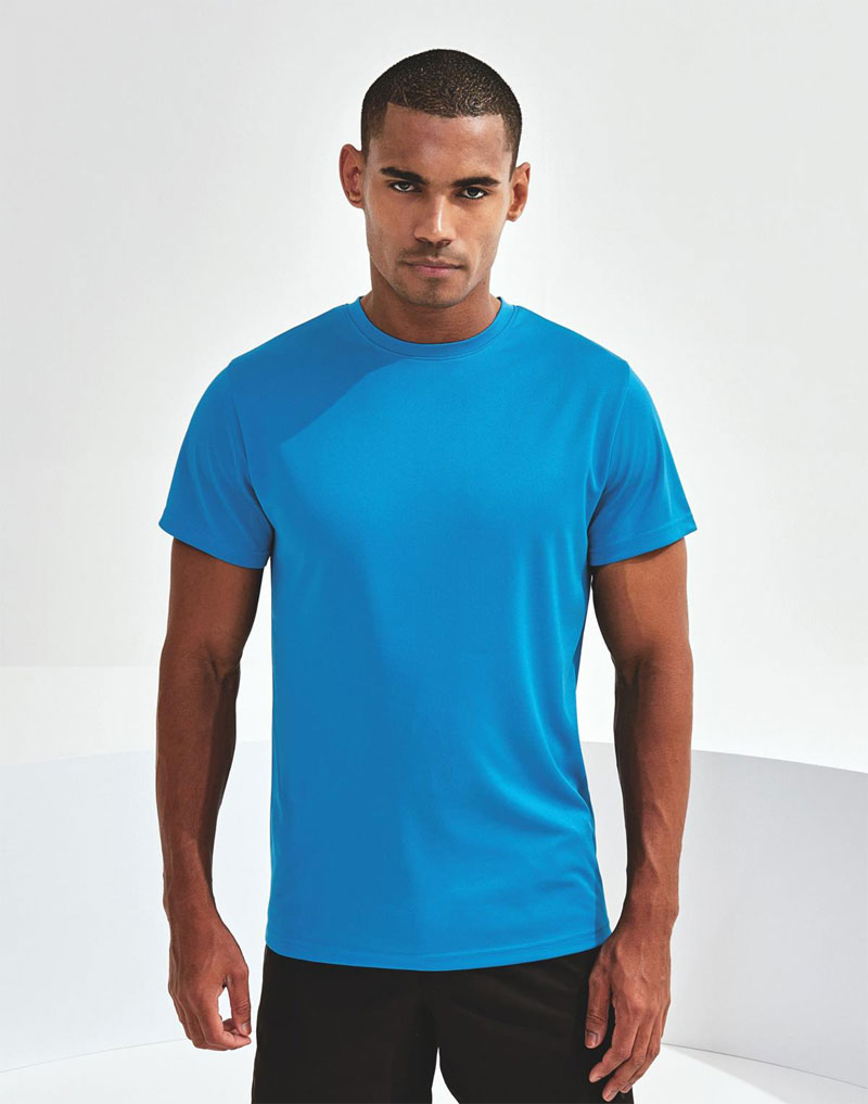 Men´s Ion-Charge recycled textured tee TriDri® TR503