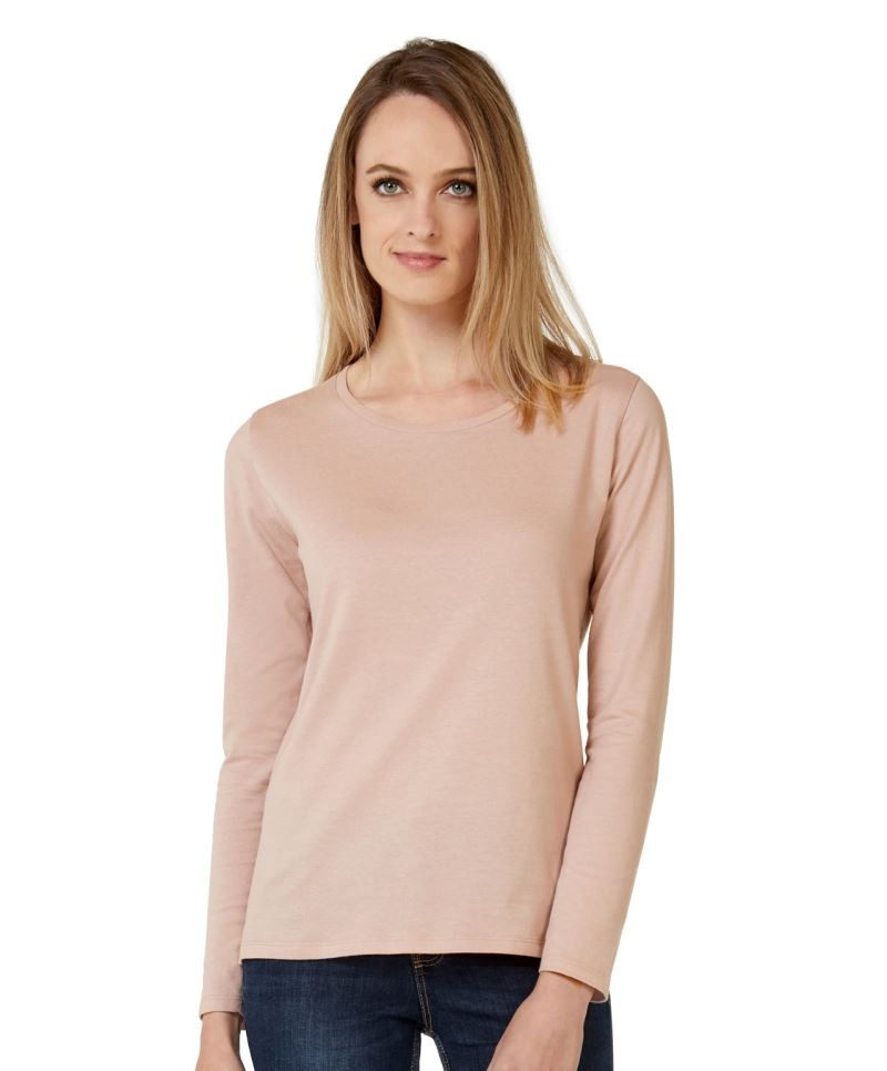 Ladies' T-Shirt longsleeve B&C #E150 LSL BCTW06T