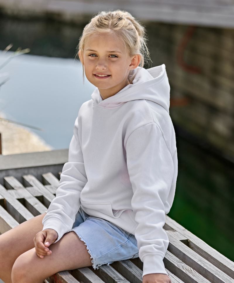 Schwerer Kinder Kapuzen Sweater Unlabeled Tee Jays TJ5152B