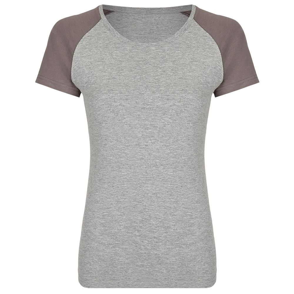 heather grey/ grey solid