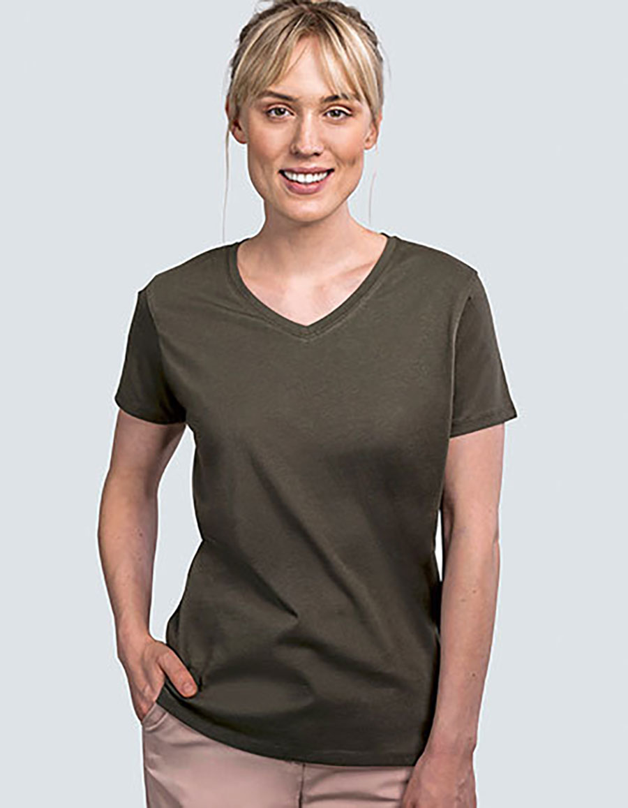 Women´s Luxury V-Neck Tees HRM202