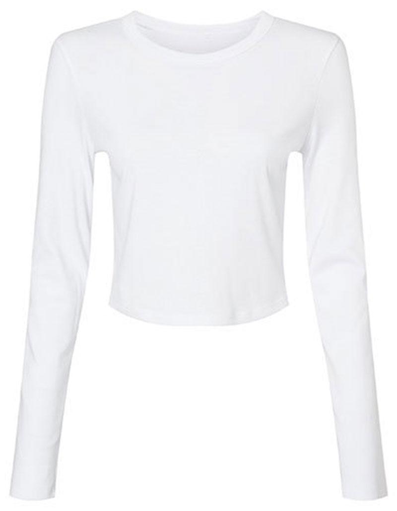 Women´s Micro Rib Long Sleeve Baby Tee Bella+Canvas BL1501