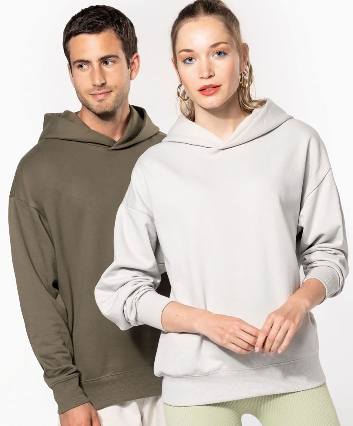 Oversize Kapuzen Sweater Kariban K4018