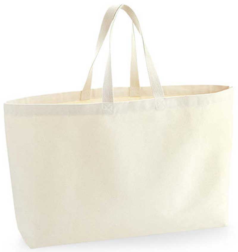 Oversized Canvas Bag W696