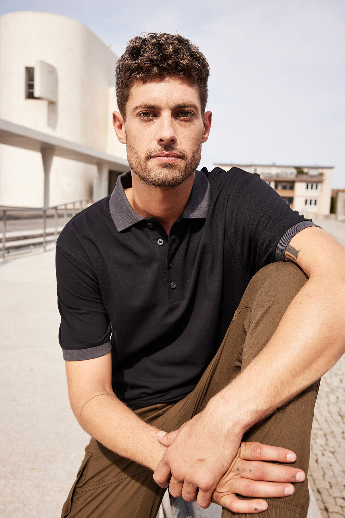 Men's Polo Kontrast JN1304