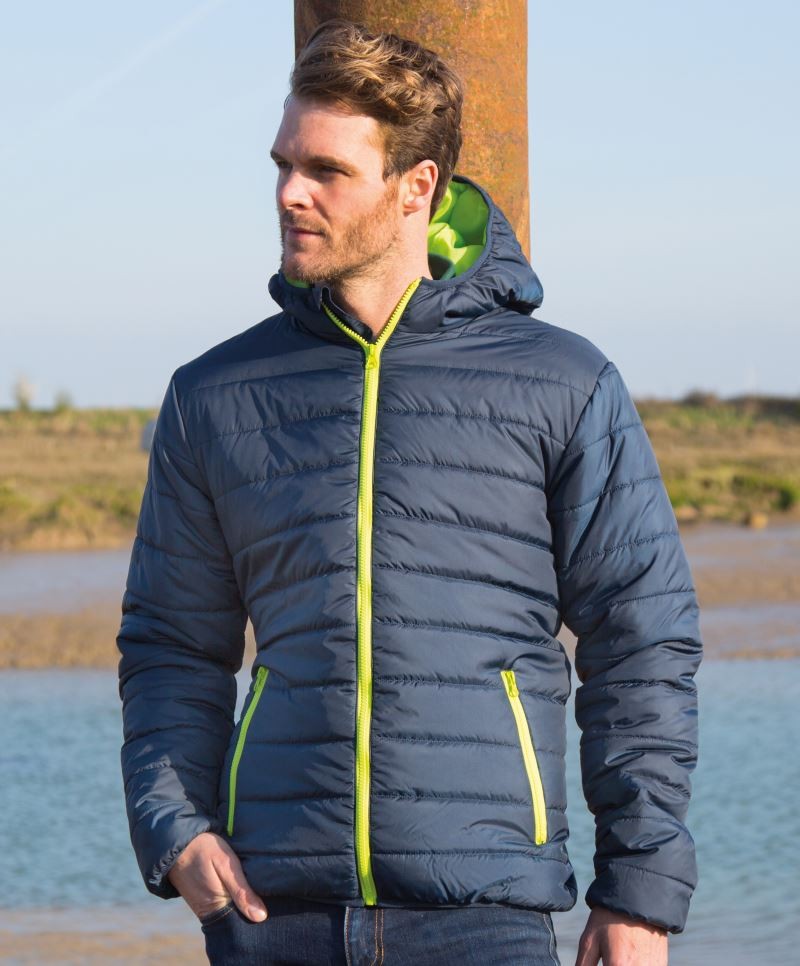 Kapuzen Steppjacke Result R233M