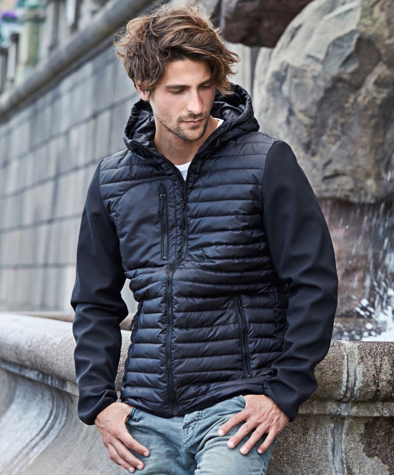 Herren Crossover Kapuzenjacke Tee Jays 9628