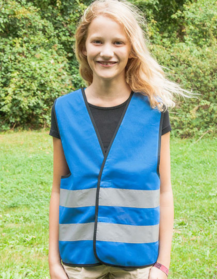 Kids´ Hi-Vis Functional Safety Vest Aarhus Korntex KW100