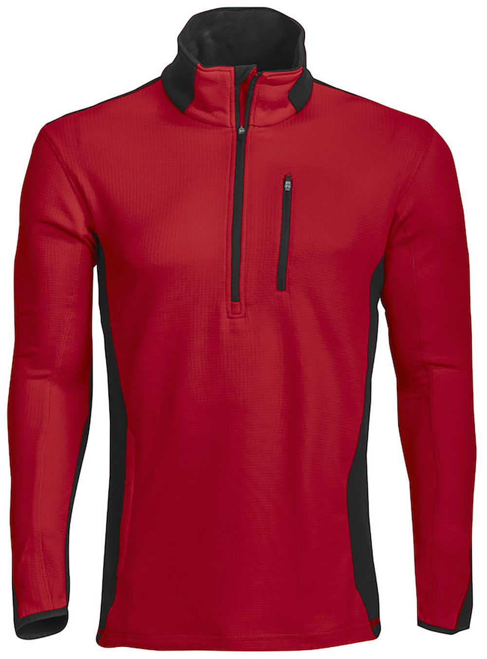 ProJob 3306 Microfleece Polo in Ripstop Optik mit Kontrast