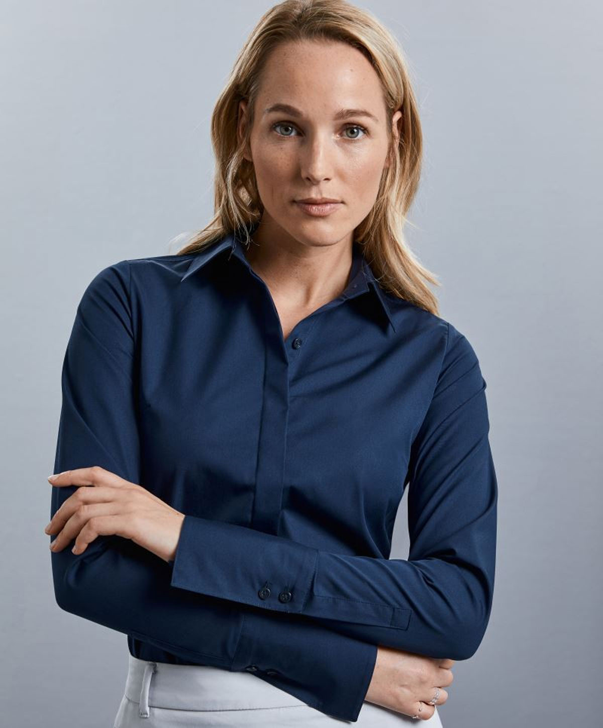 Ultimate Stretch-Bluse langarm Russell 960F