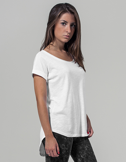 Ladies` Long Slub Tee Build Your Brand BY036