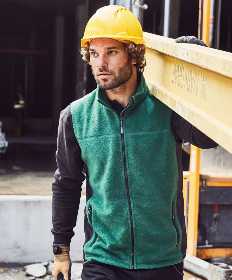 Men's Workwear Fleece Vest James&Nicholson JN856