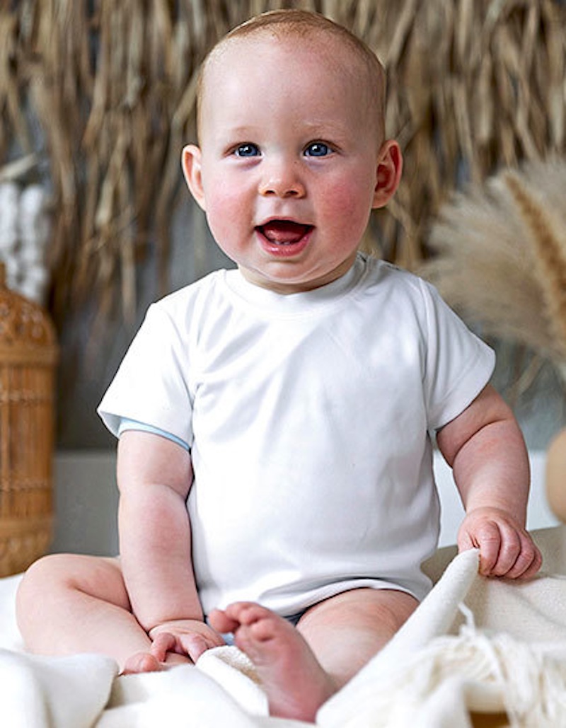 Short Sleeve Baby T-Shirt Polyester X803