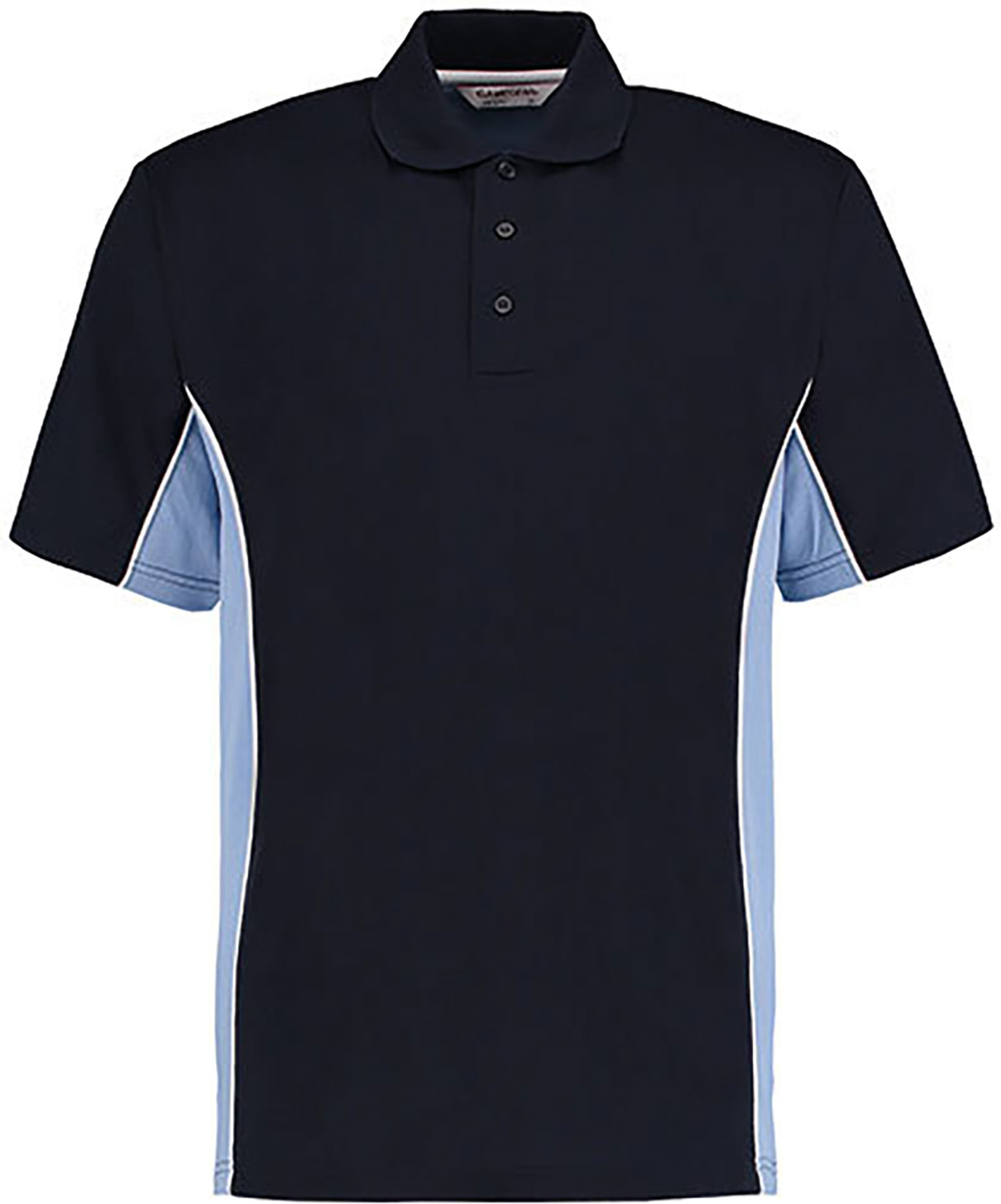 black/ light blue/ white