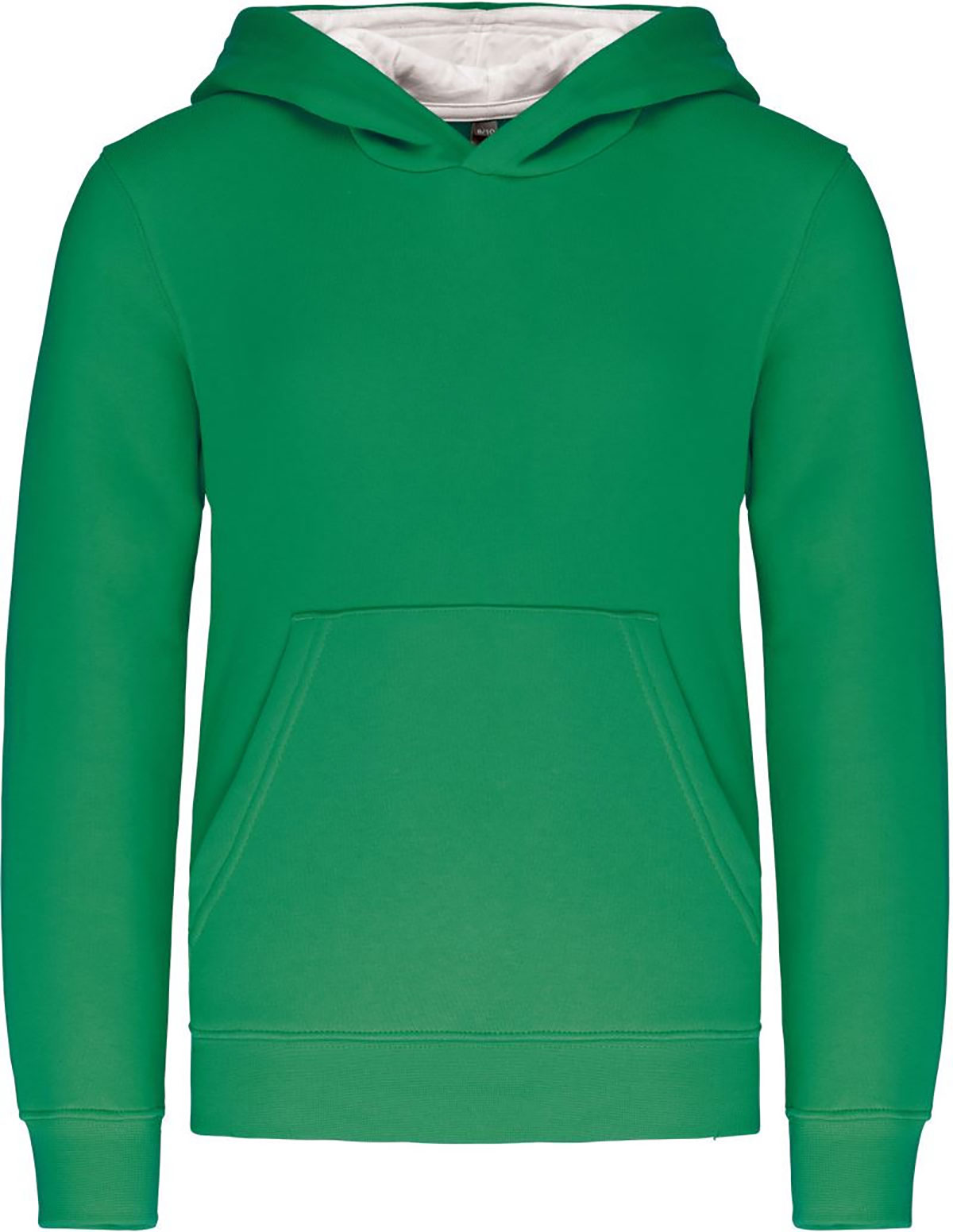 light kelly green / white