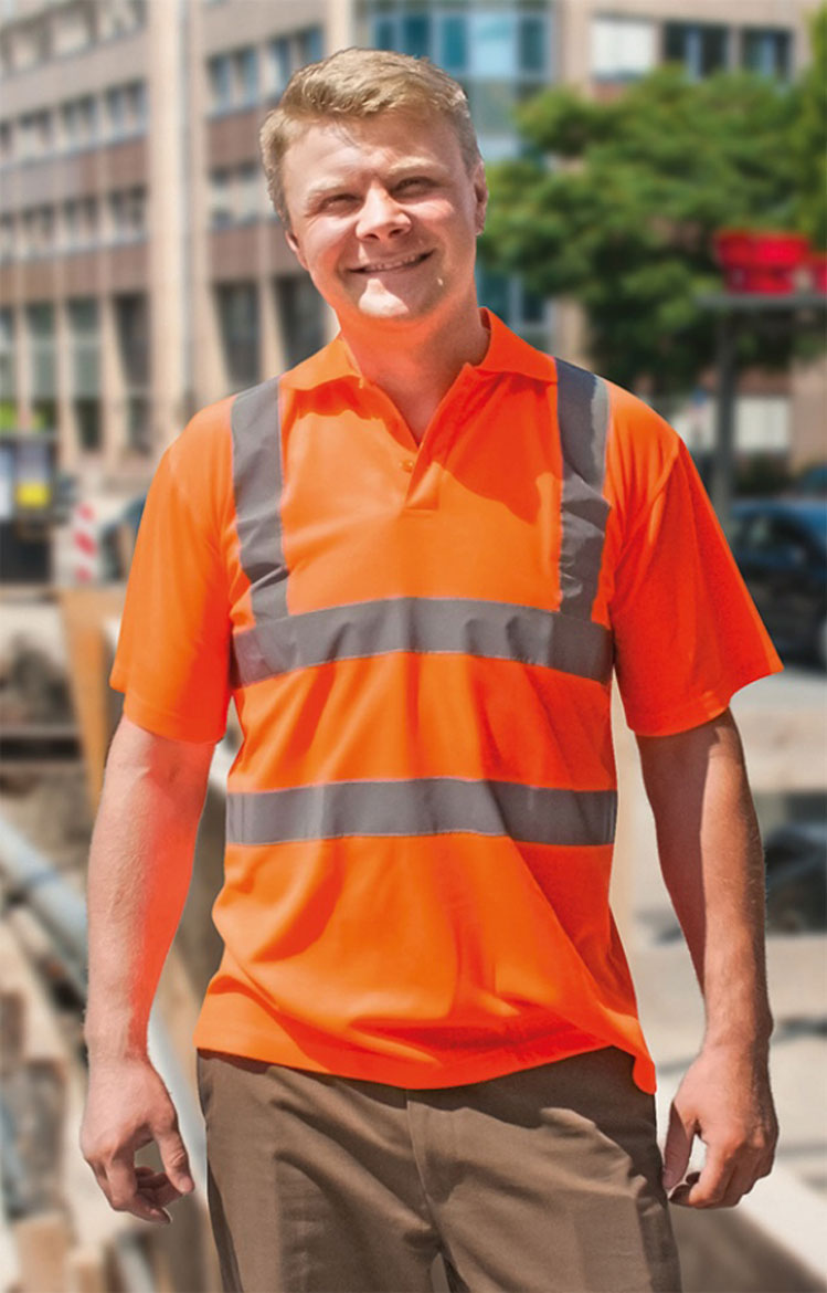 Hi-Vis Basic Polo Shirt Liverpool Korntex KXPOLO