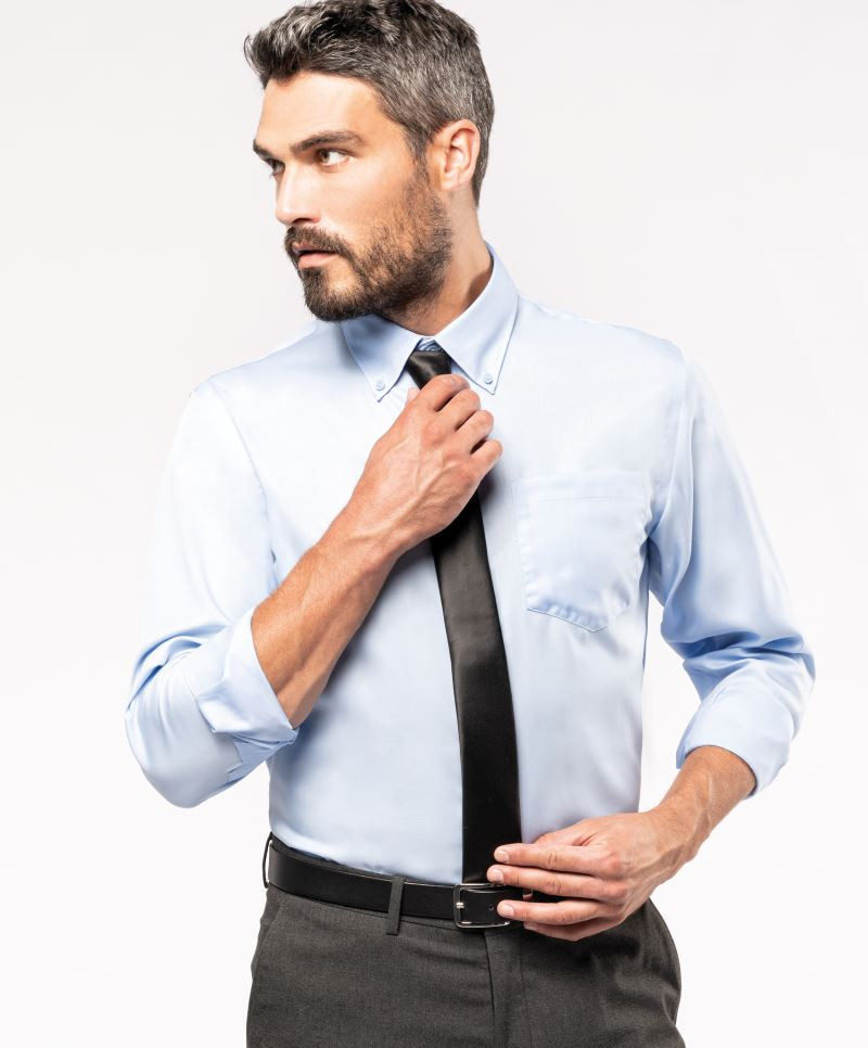 Kariban K537 Hemd langarm, bügelfrei