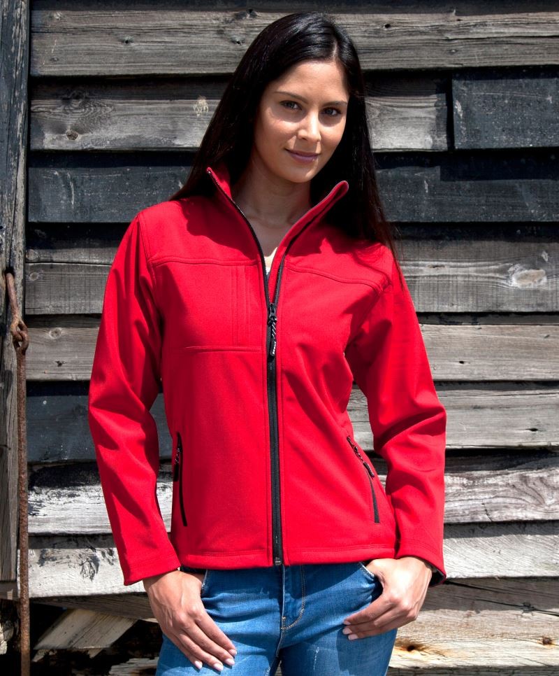 3-Lagen Damen Softshell Jacke Result 121F