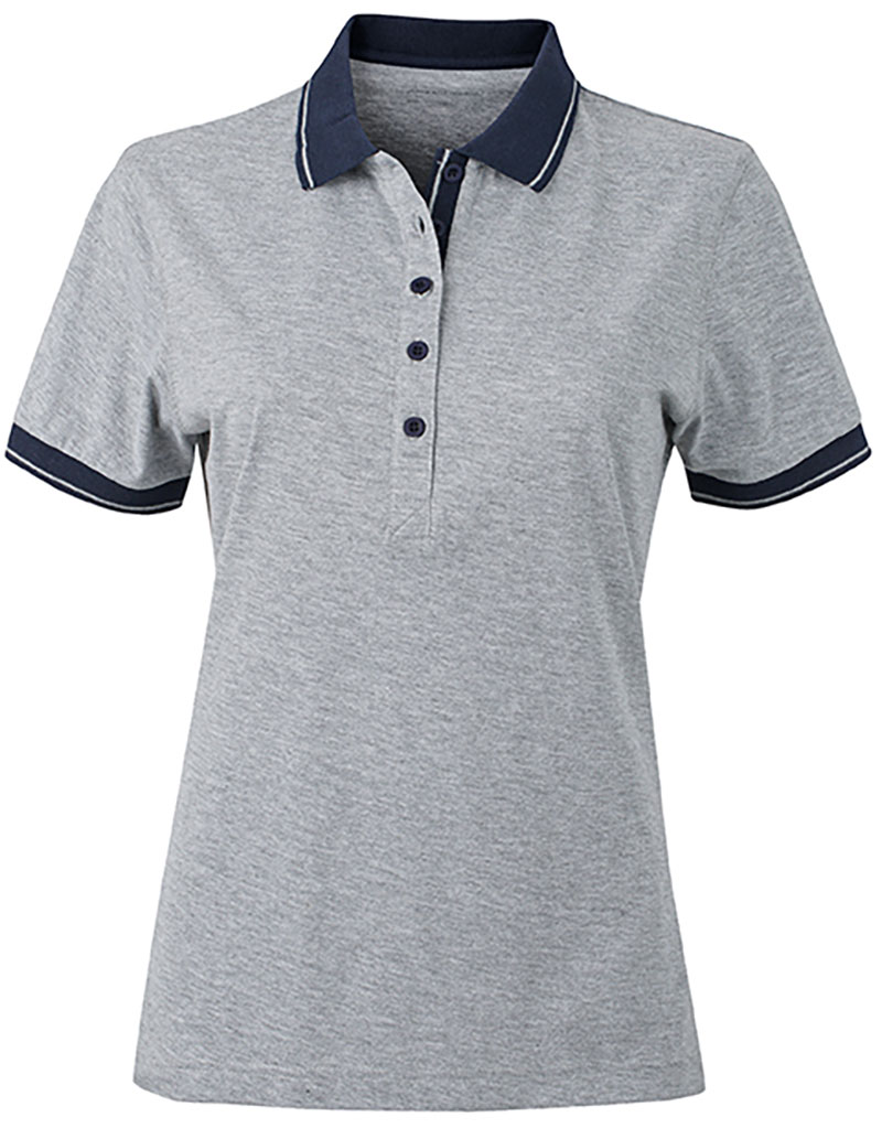 grey heather / navy