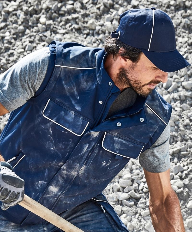 Workwear Softshell Vest -Solid- James&Nicholson JN883