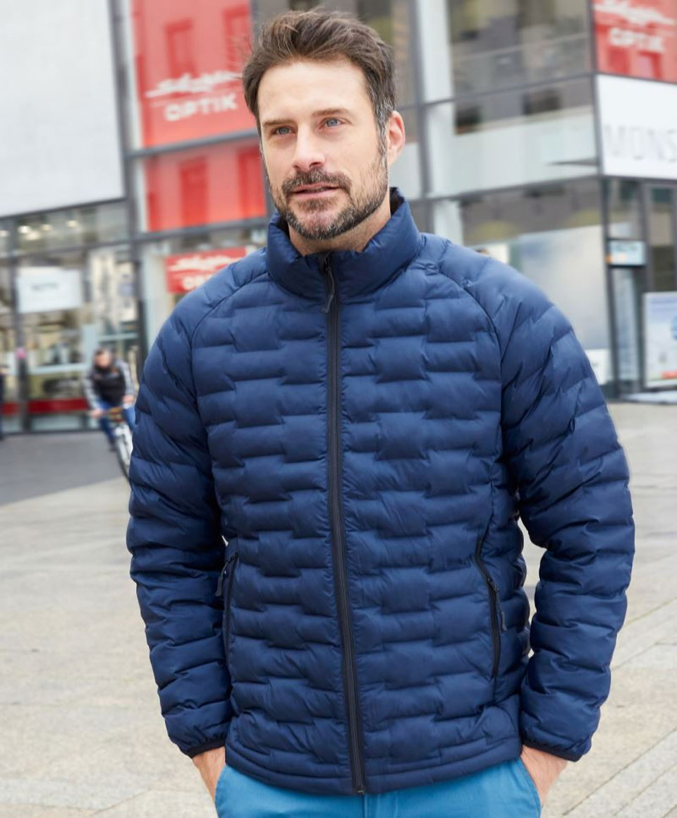 Men's Modern Padded Jacket James&Nicholson JN1162