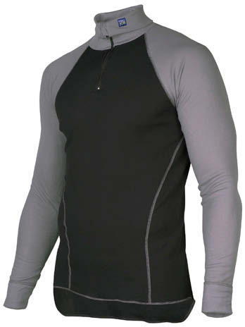 ProJob 3103 Unterhemd mit RV kurz mit Polokragen