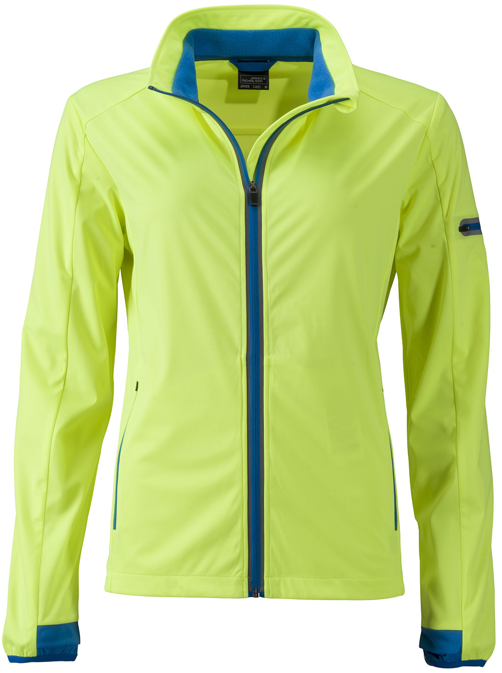 bright yellow/ bright blue