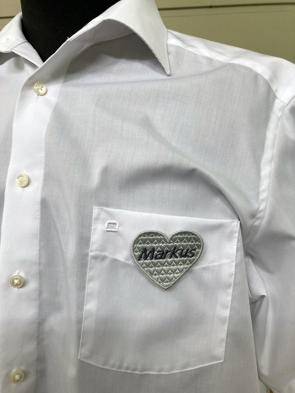 Hochzeit Sticker in Herzform