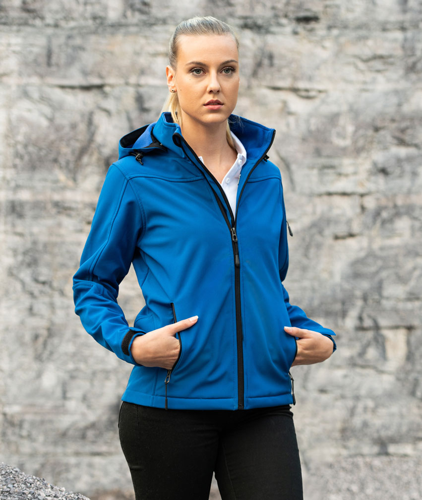Women´s Hooded Soft-Shell Jacket HRM 1102