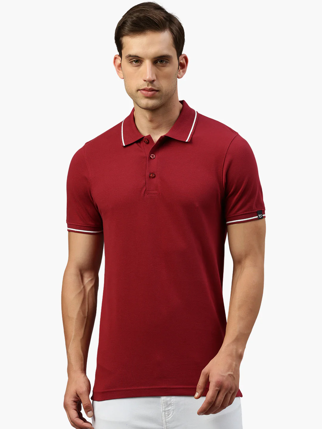 Ben 4002 Contrast Polo mit Elasthan Switcher