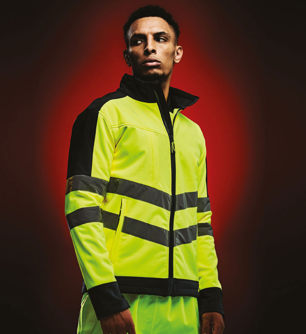 Hi-Vis Pro Softshell Jacket Regatta RG625