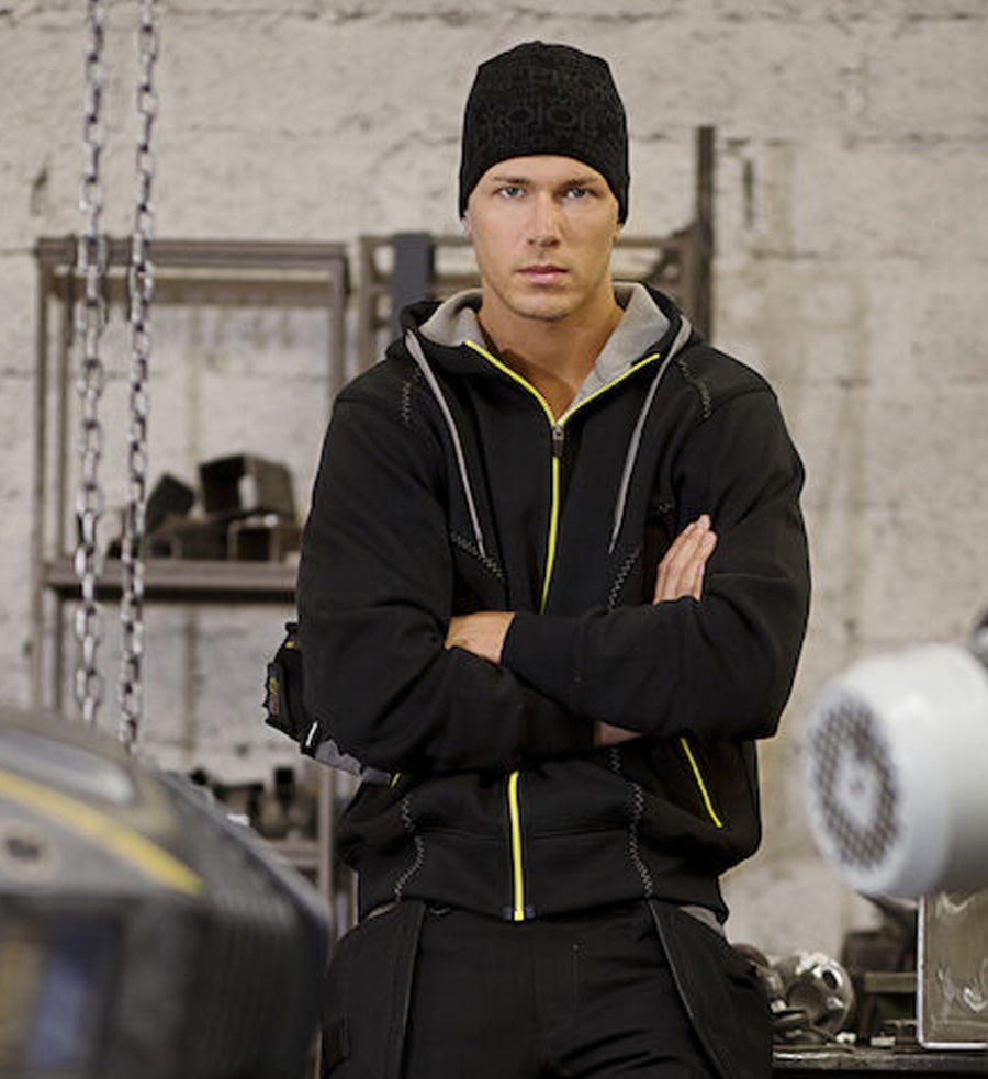 ProJob 2116 Kapuzenjacke mi Kontrastelementen