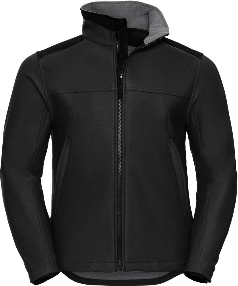 Russell 018M Workwear Softshell Jacke schwarz