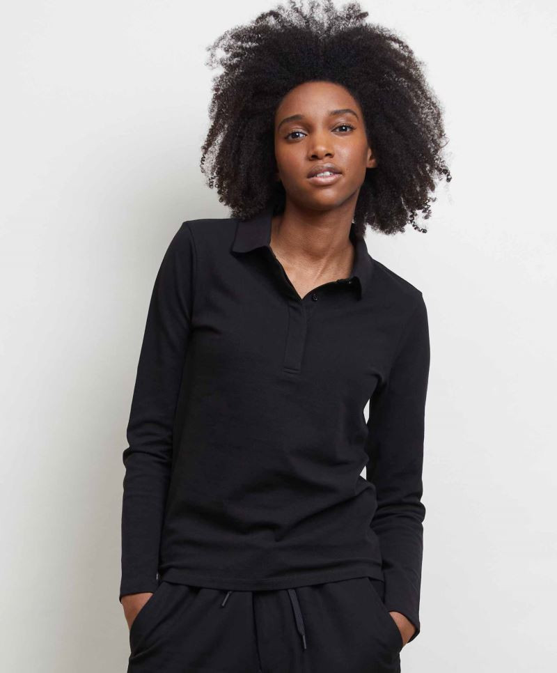 Women´s Long Sleeve Polo Shirt Owen NEOBLU NB4397