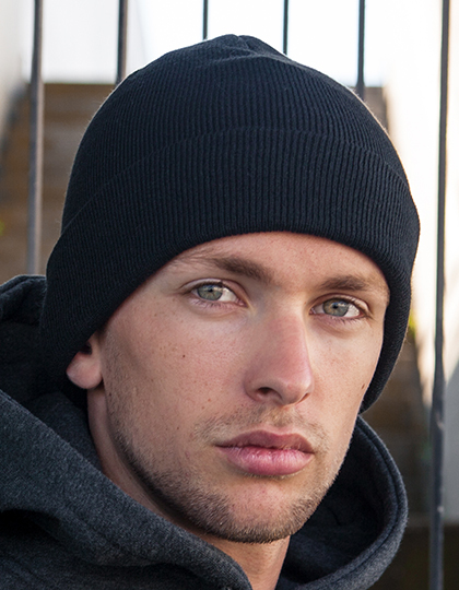 Heavy Knit Beanie Build Your Brand BY001